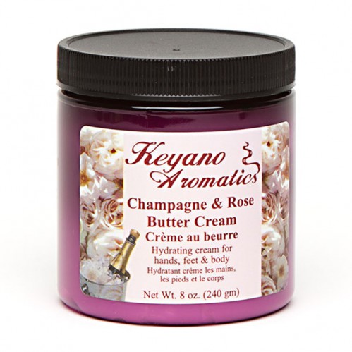 Keyano Champagne & Rose Butter Cream 8 oz-0 Keyano Champagne & Rose Butter Cream 8 oz-0