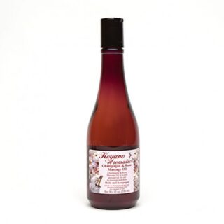 Keyano Champagne & Rose Massage Oil 12 oz-0