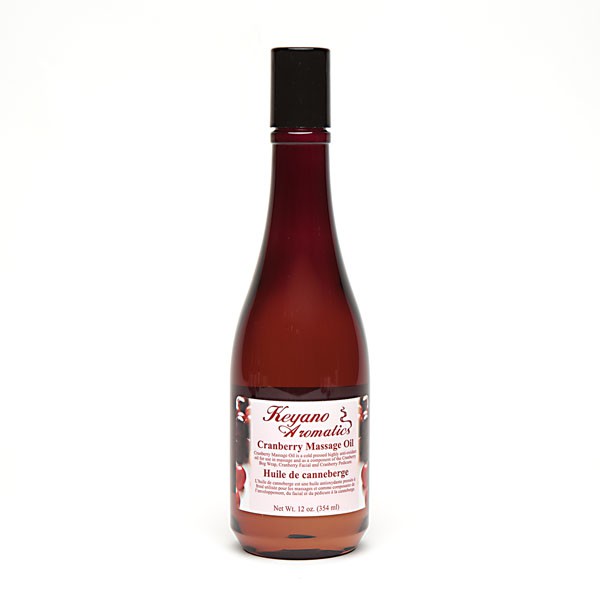 Keyano Aromatics Cranberry Massage Oil 12 oz UltraBeauty.shop