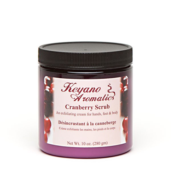 Keyano Aromatics Cranberry Scrub 10 oz UltraBeauty.shop