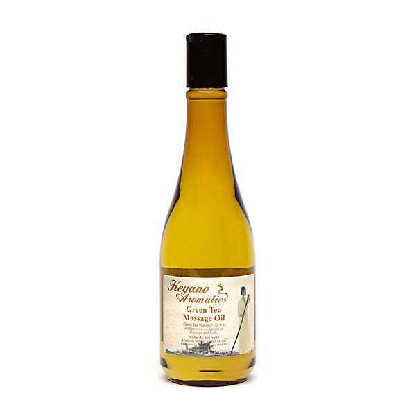 Keyano Aromatics Green Tea Massage Oil 12 oz UltraBeauty.shop
