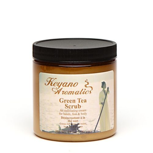 Keyano Aromatics Green Tea Scrub 10 oz UltraBeauty.shop