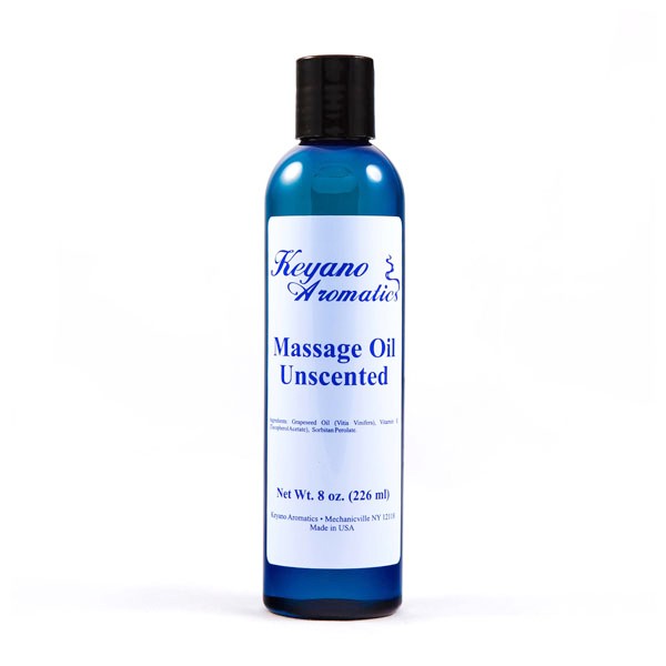 Keyano Aromatics Massage Oil Unscented 8 oz UltraBeauty.shop