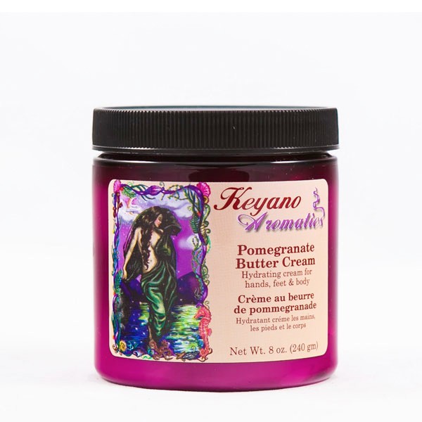 Keyano Aromatics Pomegranate Butter Cream 8 oz UltraBeauty.shop
