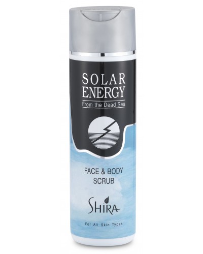 Shira Solar Energy Face and Body Scrub/All Skin 7 oz Beauty Products UltraBeauty.shop Shira Solar Energy Face and Body Scrub/All Skin 7 oz UltraBeauty.shop