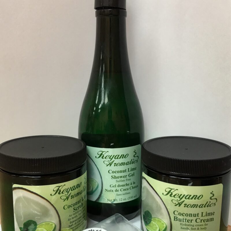 Keyano Aromatics Coconut Lime Body Care Kit UltraBeauty.shop