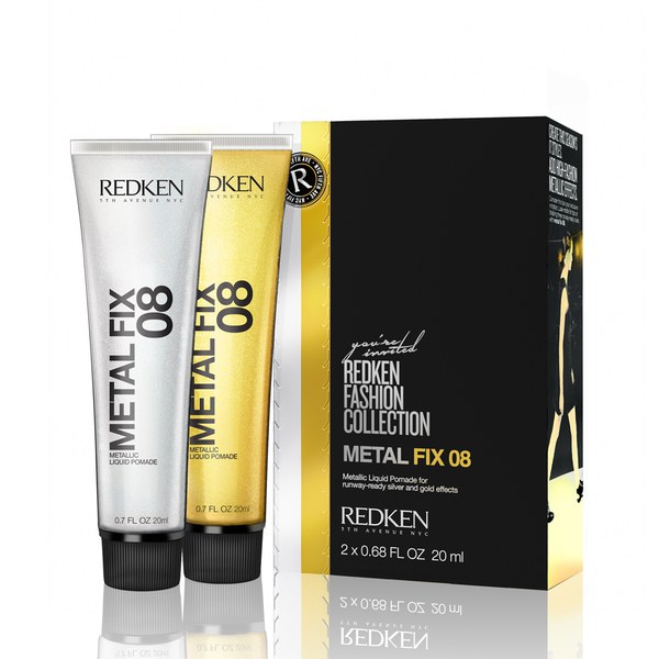 Redken Metal Fix 08 Metallic Liquid Pomade 2X0.68 oz UltraBeauty.shop