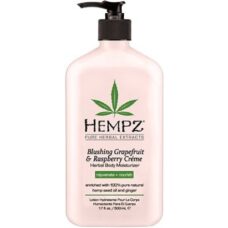 Hempz Blushing Grapefruit and Raspberry Crème Herbal Body Moisturizer 17 oz UltraBeauty.shop