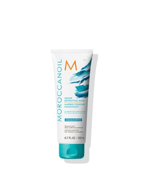 Moroccanoil Color Depositing Masks 6.76 Fl. Oz. - Aquamarine - Image 1