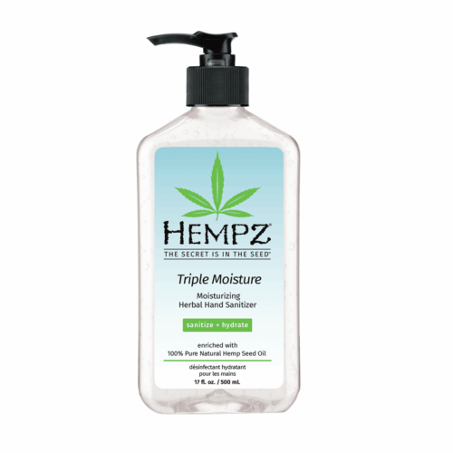 Hempz Triple Moisture Herbal Hand Sanitizer 17 oz* - Image 1