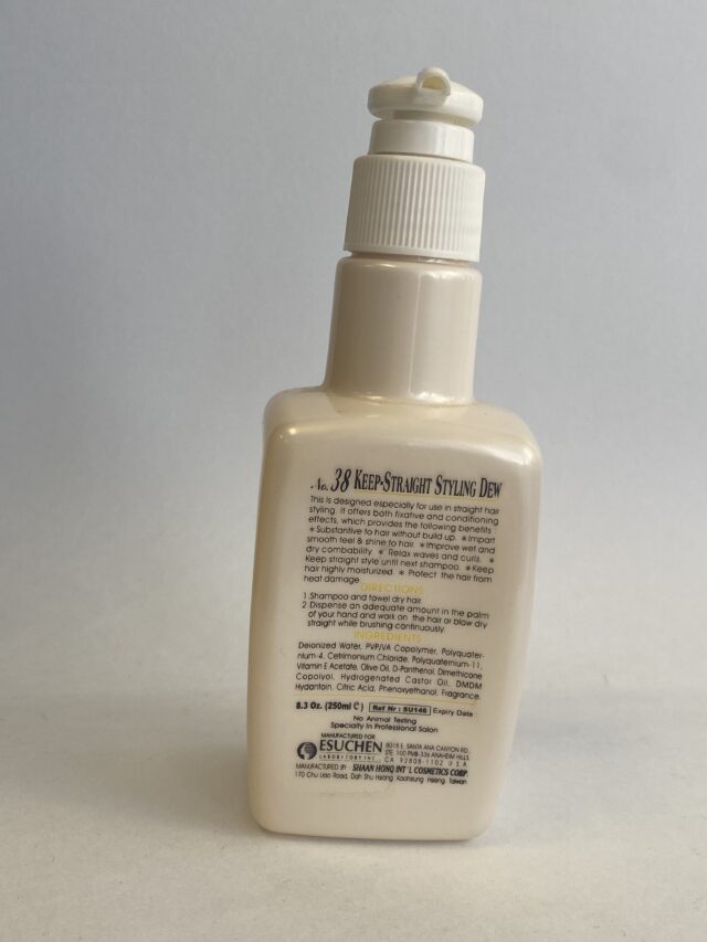 Esuchen NPPE Hair Care No. 38 For Keep Straight Styling Dew 8.3 Oz - Image 2