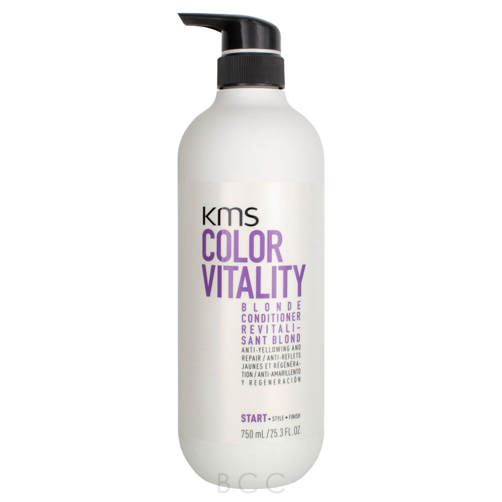 KMS Color Vitality Blonde Conditioner – 25.3 oz / 750 ml** UltraBeauty.shop
