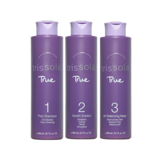 Trissola True Plus Kit Reconstructing Keratin Treatment Kit 16.7 Fl. Oz. UltraBeauty.shop