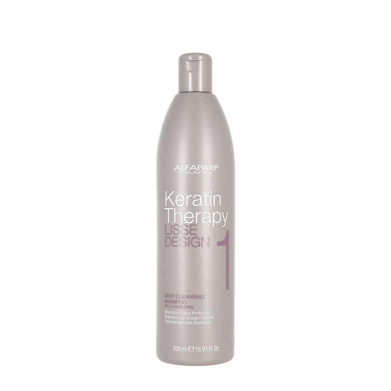Alfaparf Lisse Design Keratin Therapy Deep Cleansing Shampoo 16.9 oz UltraBeauty.shop
