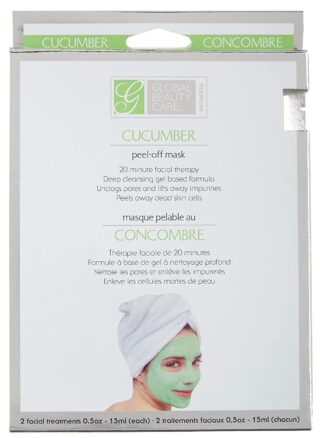 Global Beauty Care Premium Cucumber Peel Off Mask Green One Size