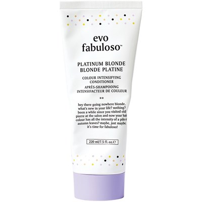 Evo Fabuloso Colour Boosting Treatment Platinum Blonde 8 Oz. UltraBeauty.shop