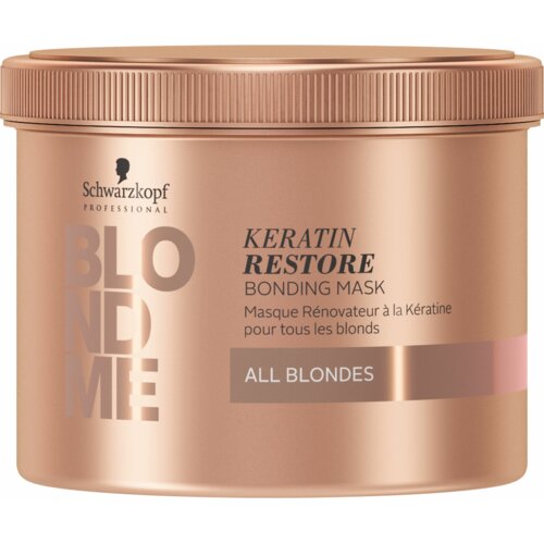 Schwarzkopf Professional BlondMe All Blondes Keratin Restore Bonding Mask 16.9oz UltraBeauty.shop