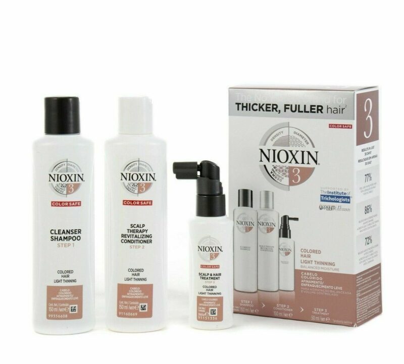 Nioxin System Trial Kit 3, Cleanser, Scalp Therapy, Scalp Treatment UltraBeauty.shop