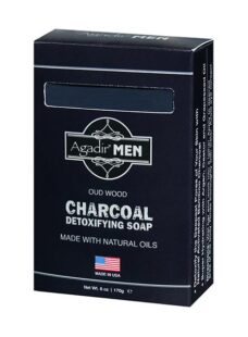 Agadir Men Charcoal Detox Soap EA - Image 1