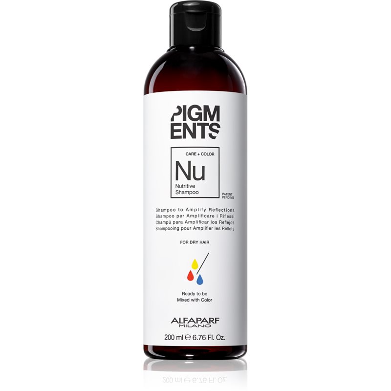 Alfaparf Milano Pigments Nutritive Shampoo 6.76 Oz. UltraBeauty.shop