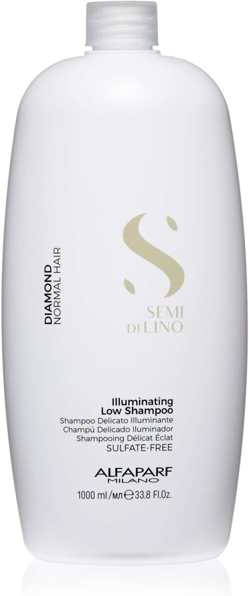 Alfaparf Milano Semi Di Lino Diamond Illuminating Low Shampoo 1 Liter - Image 1