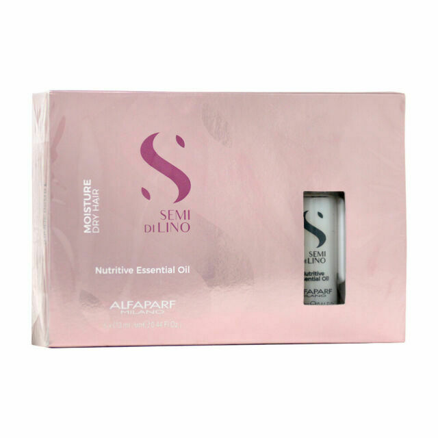 Alfaparf Milano Semi Di Lino Moisture Nutritive Essential Oil 6 x 0.44 Fl. Oz. UltraBeauty.shop