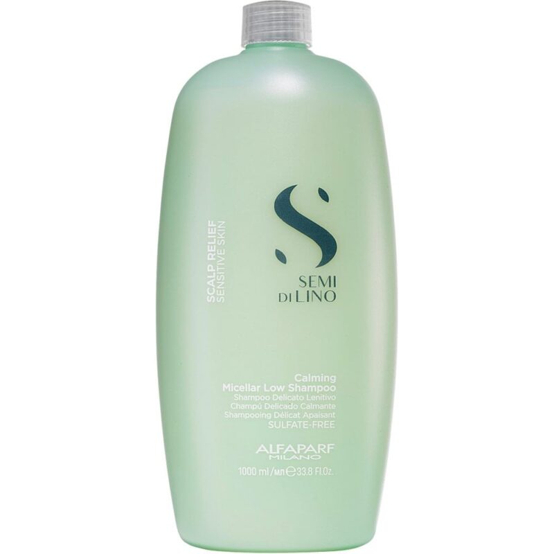Alfaparf Semi Di Lino Scalp Relief Calming Micellar Low Shampoo 1 Liter UltraBeauty.shop
