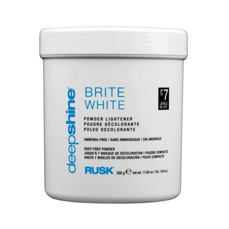 Rusk Deepshine Brite White Powder Lightener 17.64 Oz. Beauty Products UltraBeauty.shop Rusk Deepshine Brite White Powder Lightener 17.64 Oz. UltraBeauty.shop
