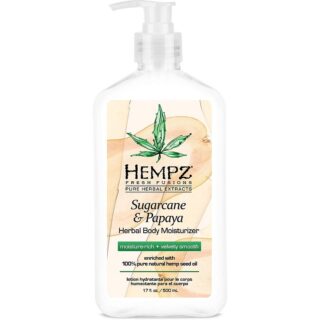 Hempz Sugarcane & Papaya Herbal Body Moisturizer 17 Fl. Oz.* - Image 1