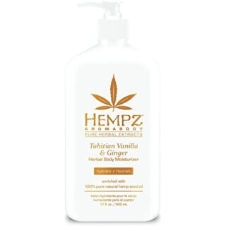 Hempz Tahitian Vanilla & Ginger Herbal Body Moisturizer 17 Fl. Oz.* - Image 1
