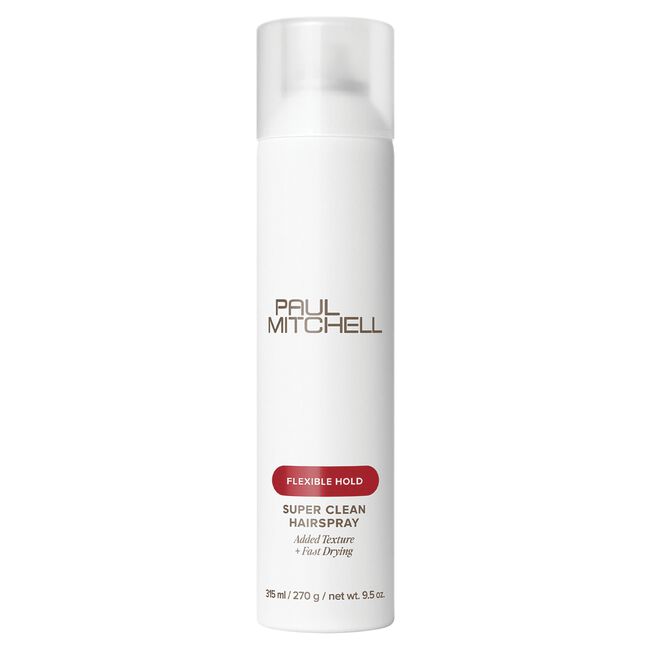 Paul Mitchell Super Clean Spray 55% VOC – Flexible Hold 9.5 Oz. Beauty Products UltraBeauty.shop Paul Mitchell Super Clean Spray 55% VOC – Flexible Hold 9.5 Oz. UltraBeauty.shop