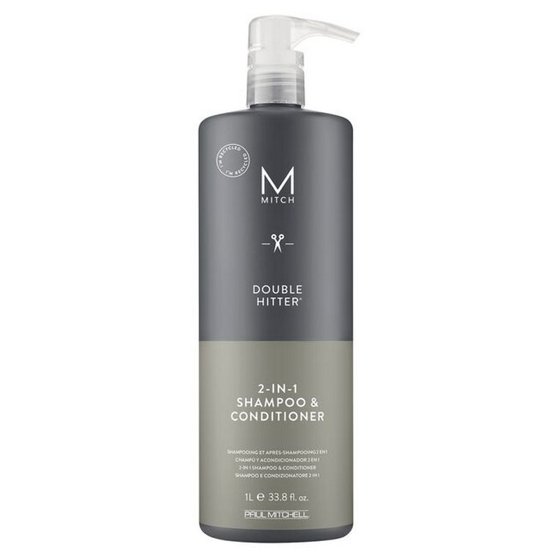 Paul Mitchell Mitch – Double Hitter 2-in-1 Shampoo & Conditioner 33.8 Oz UltraBeauty.shop