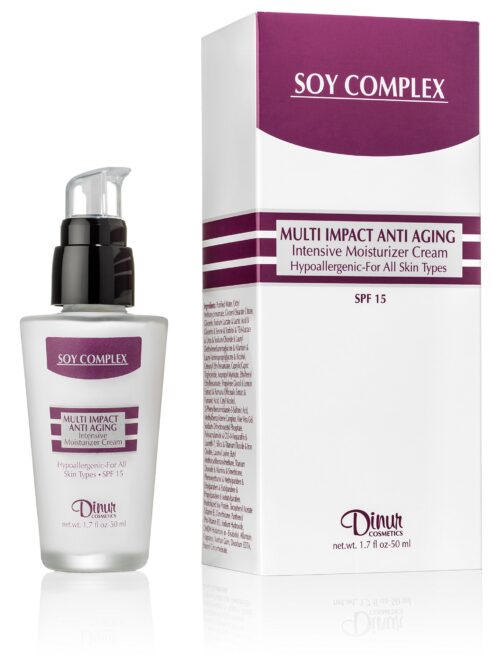 Dinur Soy Complex Multi Impact Anti-Aging Intensive Moisturizer Cream 1.7 Oz. Anti-aging UltraBeauty.shop Dinur Soy Complex Multi Impact Anti-Aging Intensive Moisturizer Cream 1.7 Oz. UltraBeauty.shop