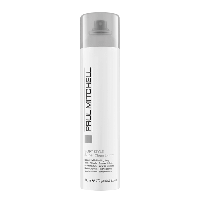 Paul Mitchell Soft Style Super Clean Light Finishing Spray 55% VOC 9.5 Oz. Beauty Products UltraBeauty.shop Paul Mitchell Soft Style Super Clean Light Finishing Spray 55% VOC 9.5 Oz. UltraBeauty.shop
