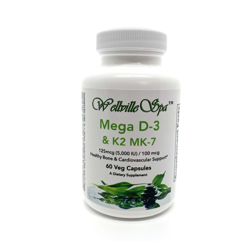 Keyano Aromatics Mega D3 and K2 MK-7 (60 capsules) UltraBeauty.shop