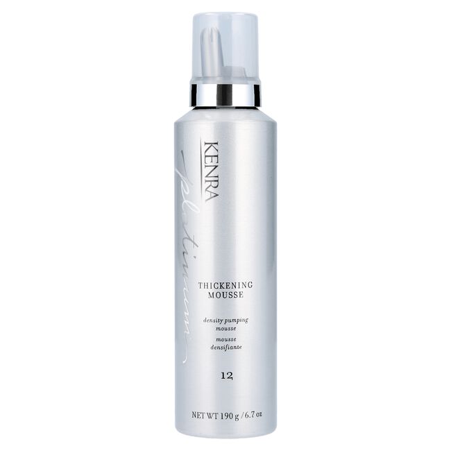 Kenra Platinum Thickening Mousse 12 6.7 Oz. Beauty Products UltraBeauty.shop Kenra Platinum Thickening Mousse 12 6.7 Oz. UltraBeauty.shop
