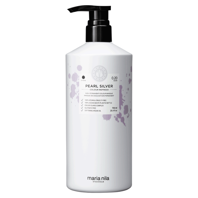 Maria Nila Colour Refresh Pearl Silver 25.4 Oz. Beauty Products UltraBeauty.shop Maria Nila Colour Refresh Pearl Silver 25.4 Oz. UltraBeauty.shop