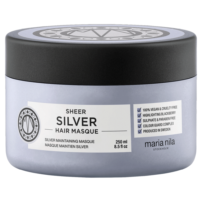 Maria Nila Sheer Silver Masque 8.5 oz. Sale!* Beauty Products UltraBeauty.shop Maria Nila Sheer Silver Masque 8.5 oz. Sale!* UltraBeauty.shop