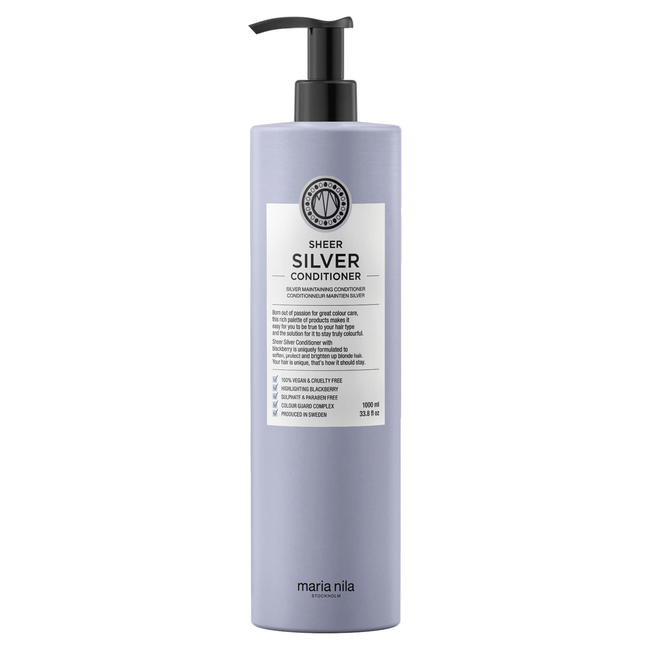 Maria Nila Sheer Silver Conditioner 33.8 Oz Sale!* Beauty Products UltraBeauty.shop Maria Nila Sheer Silver Conditioner 33.8 Oz Sale!* UltraBeauty.shop