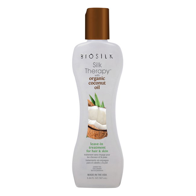 Biosilk Silk Therapy with Coconut Oil Leave-In Treatment 5.64 Oz. UltraBeauty.shop