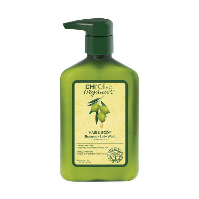 CHI Farouk CHI Olive Organics Hair & Body Shampoo Body Wash 11.5 Oz. UltraBeauty.shop