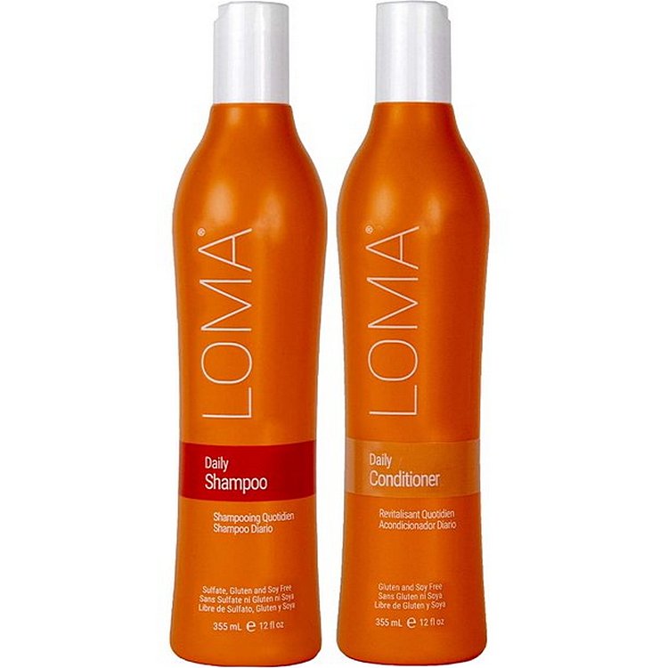 Loma Daily Shampoo and Conditioner 12 Oz Set Beauty Products UltraBeauty.shop Loma Daily Shampoo and Conditioner 12 Oz Set UltraBeauty.shop