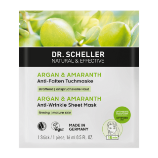 Dr. Scheller Argan & Amaranth Sheet Mask, for Mature Skin Last one - Image 1