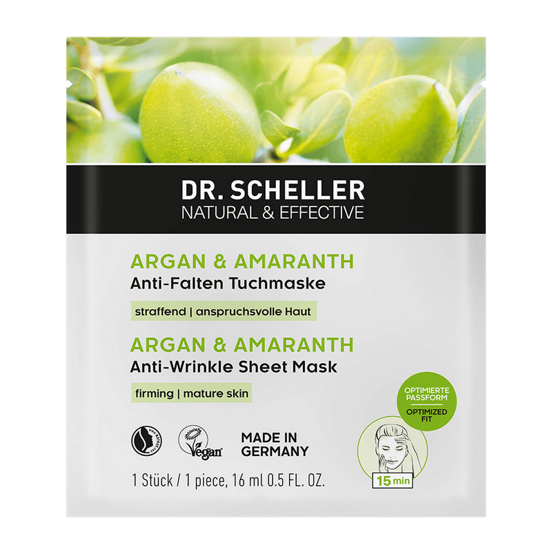 Dr. Scheller Argan & Amaranth Sheet Mask, for Mature Skin Last one Anti-aging UltraBeauty.shop Dr. Scheller Argan & Amaranth Sheet Mask, for Mature Skin Last one UltraBeauty.shop