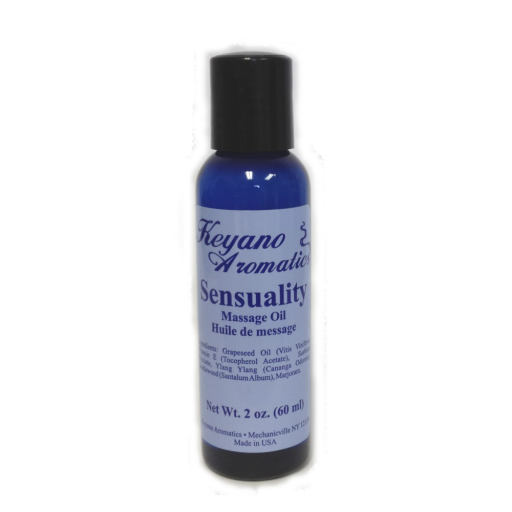 Keyano Aromatics Massage Oil Unscented 2 Oz. - Image 1