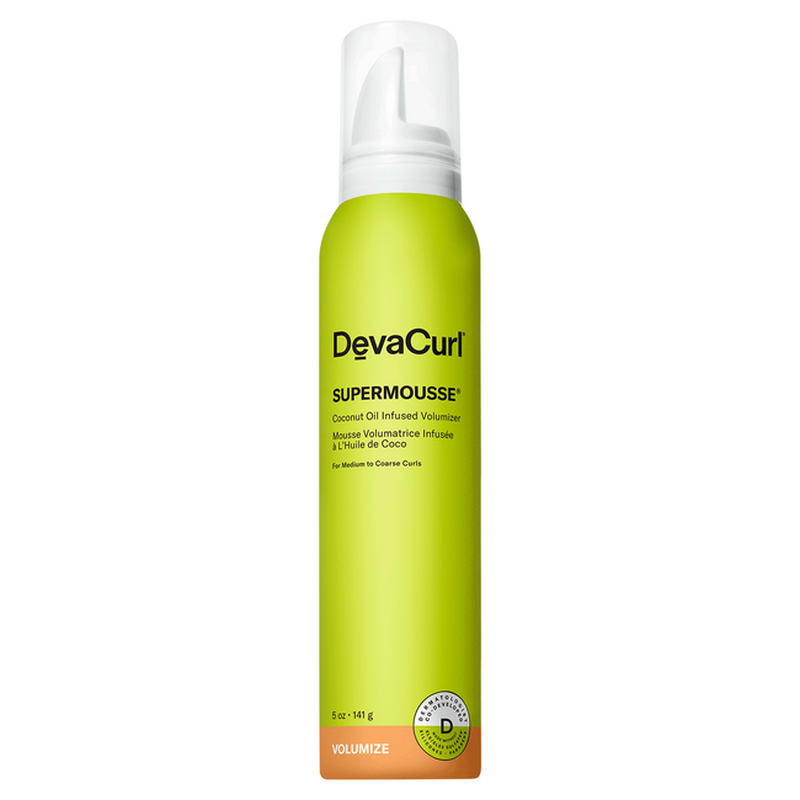 DevaCurl SuperMousse Coconut Oil Infused Volumizer 5 Oz UltraBeauty.shop