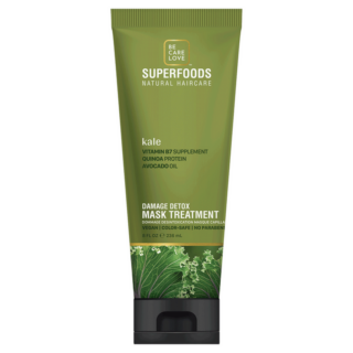 Be Care Love SuperFoods Kale Damage Detox Mask Treatment, 8 Oz Last One - Image 1