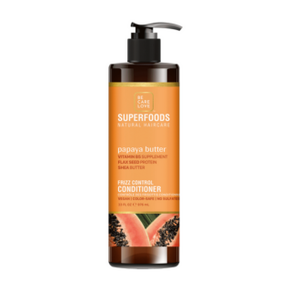 Be Care Love SuperFoods Papaya Frizz Control Conditioner, 33 Oz - Image 1