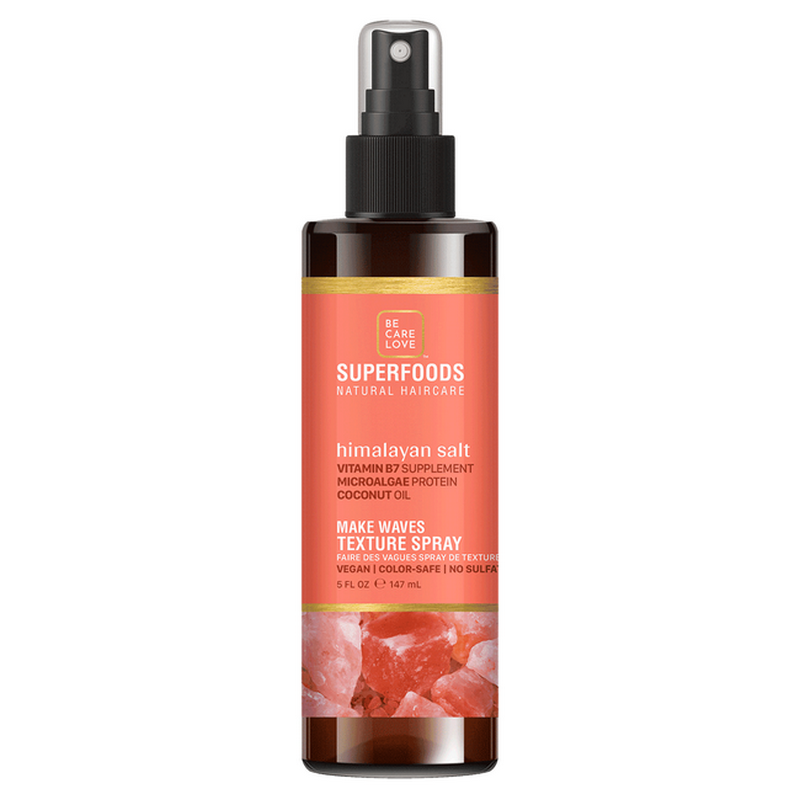 Be Care Love SuperFoods Himalayan Salt Make Waves Texture Salt Spray, 5 Oz UltraBeauty.shop