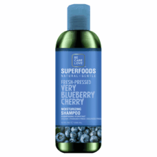 Be Care Love SuperFoods Fresh-Pressed Very Blueberry Cherry Moisturizing Shampoo, 12 Oz - Image 1